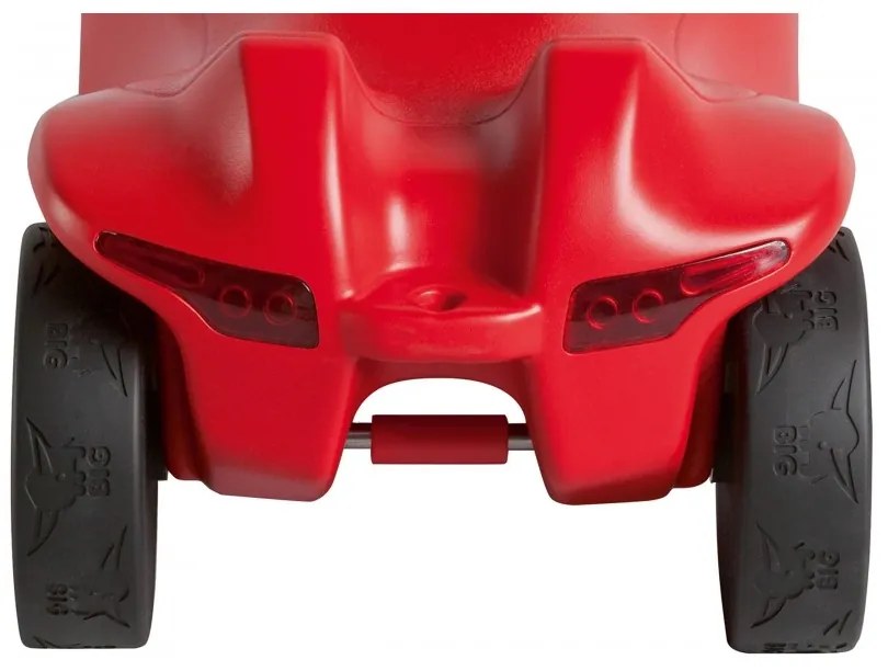 Czerwony jeżdzik bobby car neo red big