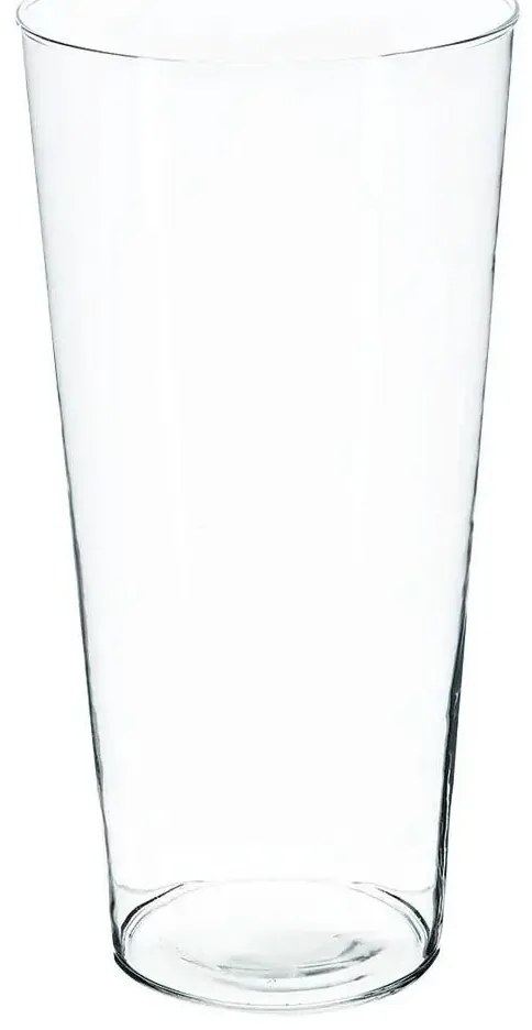 Wazon szklany CONICAL, 30 cm