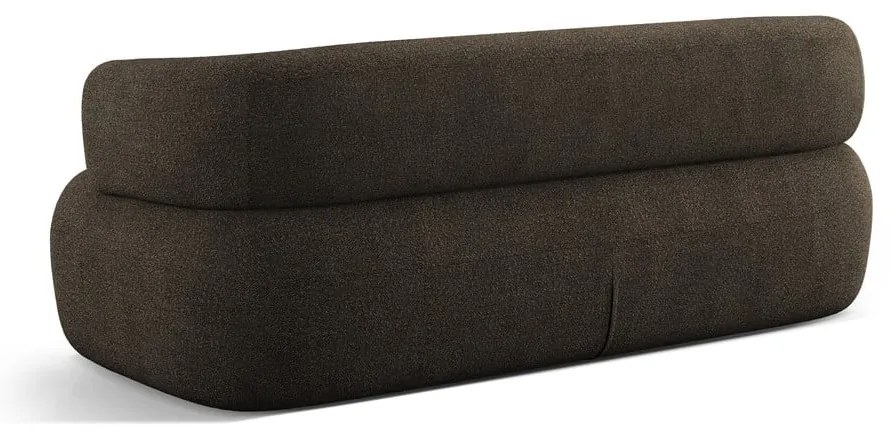 Brązowa sofa z materiału bouclé 178 cm Jenny – Micadoni Home