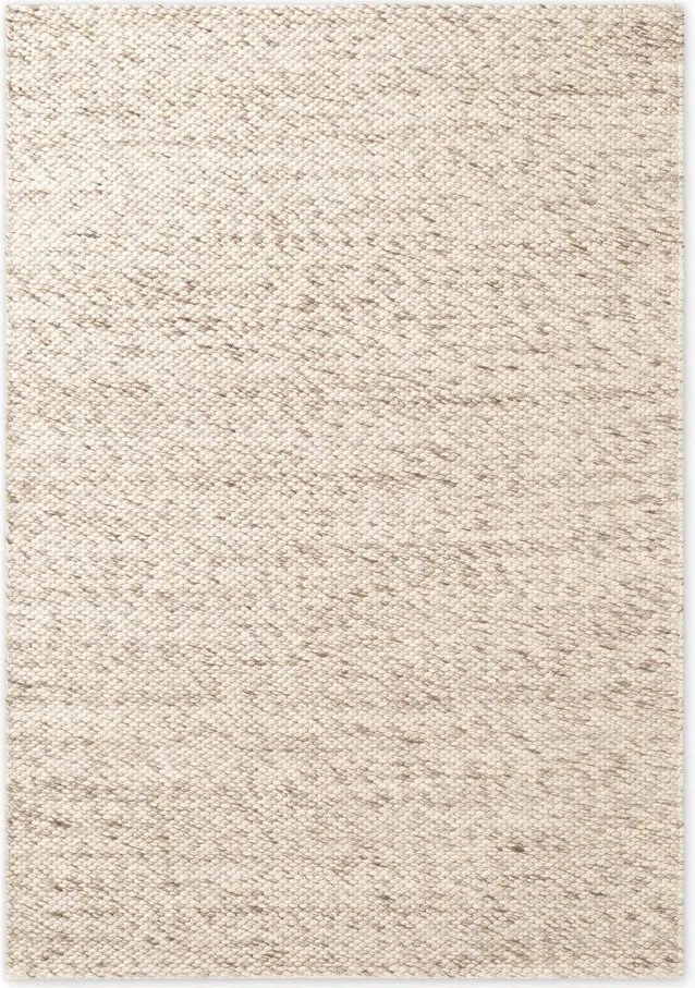 Beżowo-naturalny wełniany dywan tkany ręcznie 140x200 cm Lyon Beans – Elle Decoration