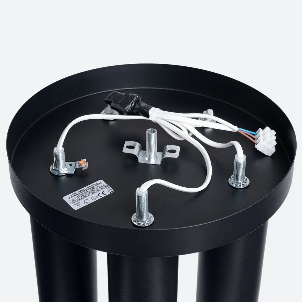 Plafon LAGOS 5P czarny SOLLUX  LIGHTING