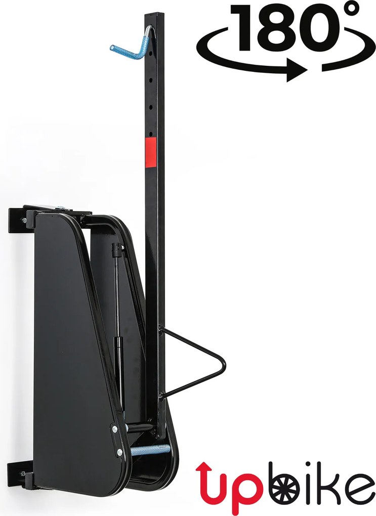 Obrotowy uchwyt na rowery elektryczne UpBike do łatwego podnoszenia 1+1 GRATIS, zabudowane boki
