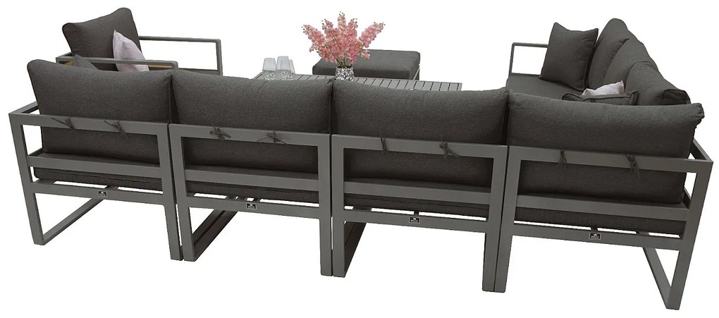 Zestaw aluminiowy dla 8 osób TITANIUM
