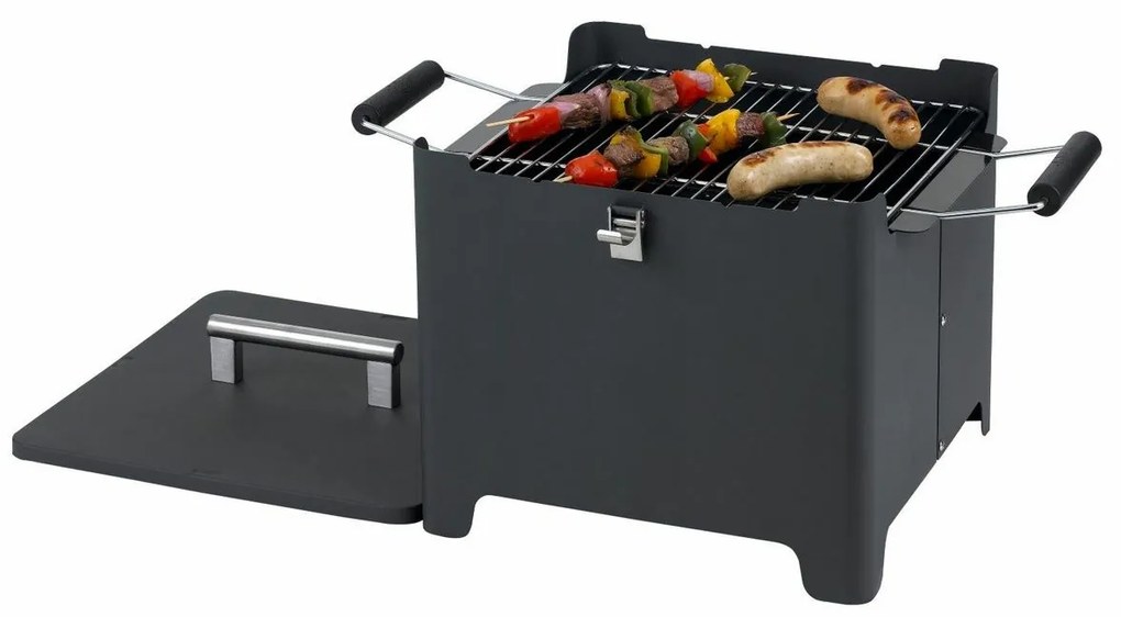 Tepro 1142 Grill Chill&amp;Grill Cube,antracytowy, 54 x 36 x 35 cm