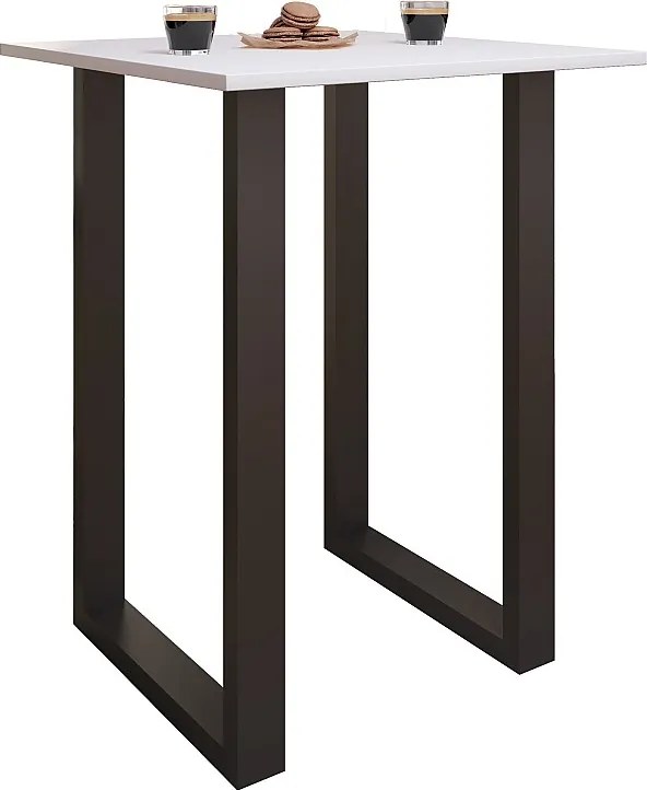 Drewniany stół stołowy stojący Xona 80x50