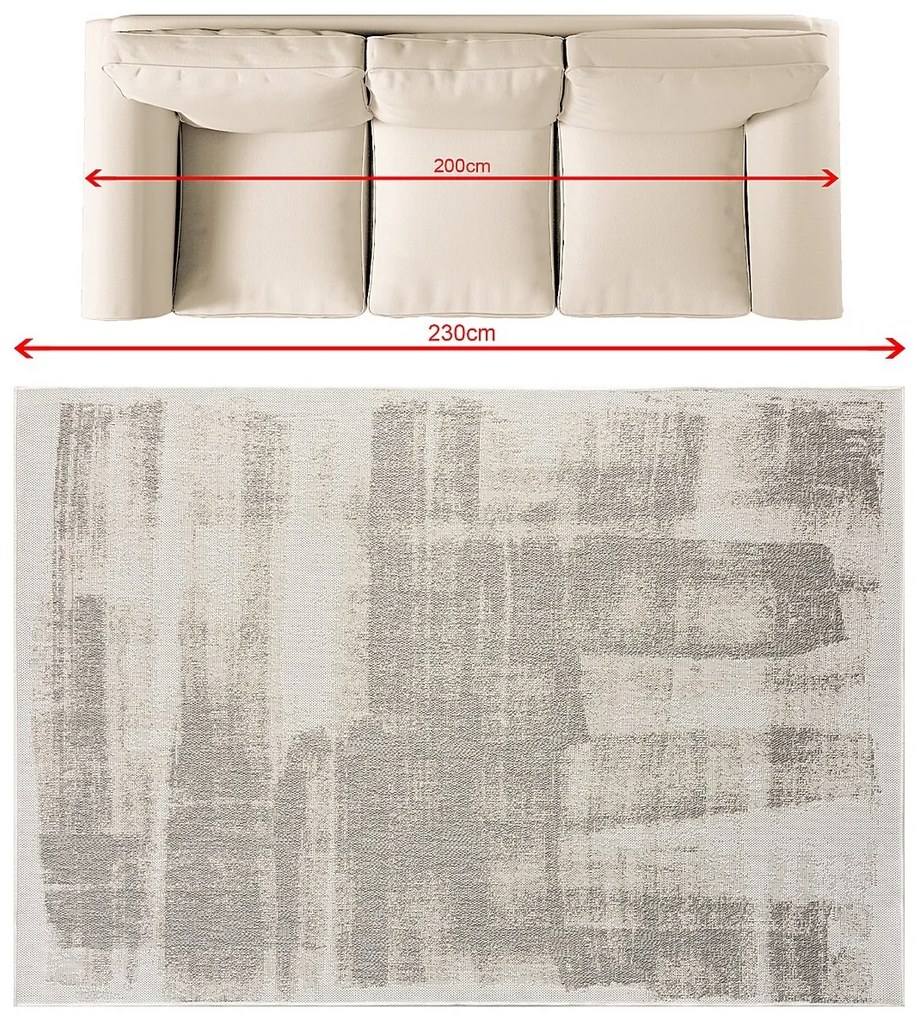 Dywan Abstract Gray I 160x230 cm