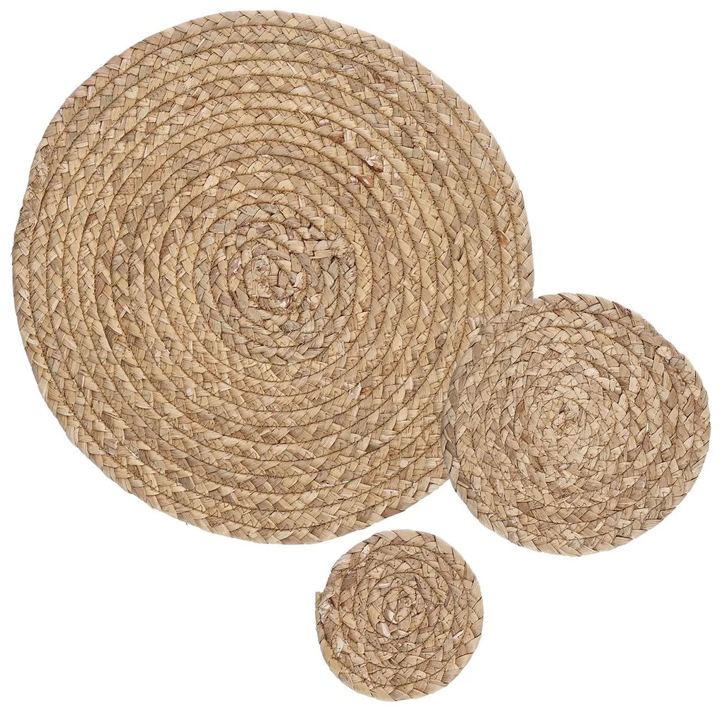 Mata pod talerz z hiacynta wodnego, Ø 38 cm