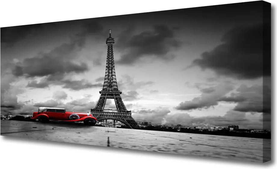 Obraz canvas Samotne Drzewo na Horyzoncie