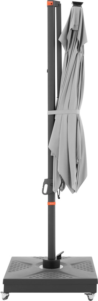 Doppler myZone LED 220 x 300 cm jasnoszara