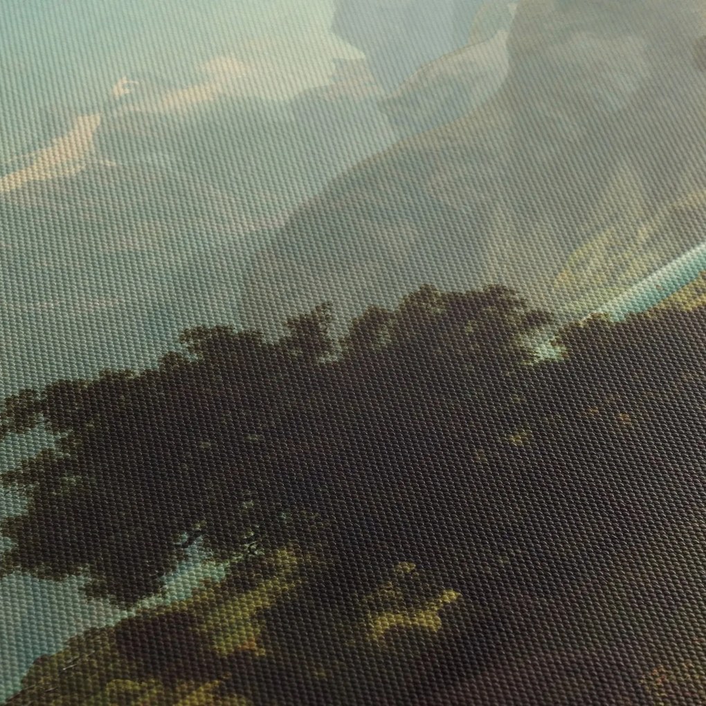 Obraz - Albert Bierstadt, Lake Lucerne, reprodukcje (170x50 cm)