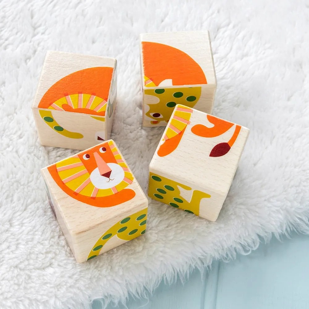 Drewniane klocki Wild Wonders – Rex London