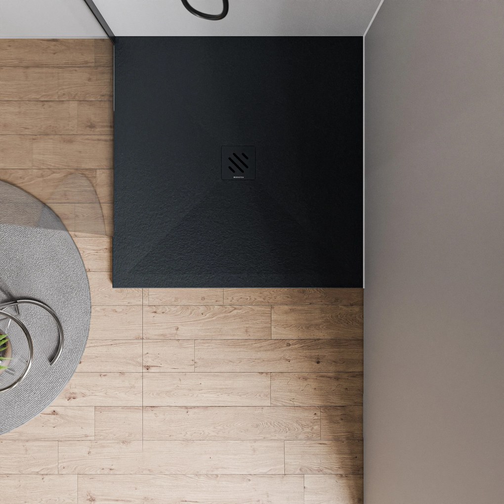 Brodzik płaski VIREO odlew mineralny