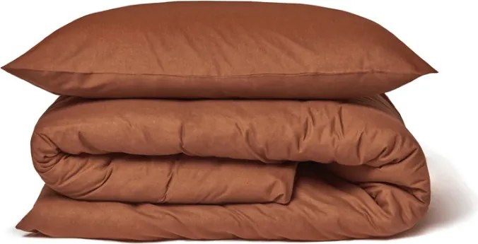 PrzytulneMieszkanie.pl PrzytulneMieszkanie.pl Bawełniana pościel CALMORA brązowa Rozmiar pościeli: 2 szt 70 x 90 cm | 200 x 220 cm