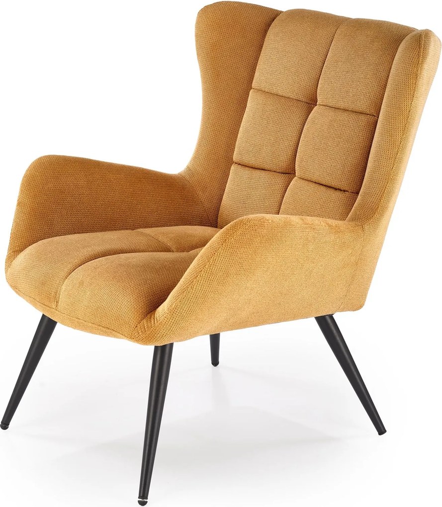 Fotel wypoczynkowy z podłokietnikami Byron Halmar