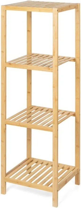 Bambusowy regał łazienkowy w naturalnym kolorze 37x110 cm Skaren – Bonami Essentials