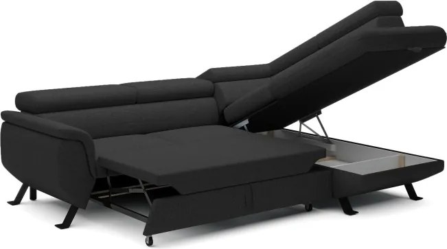 Narożnik RAVEN L z funkcją spania WERSAL