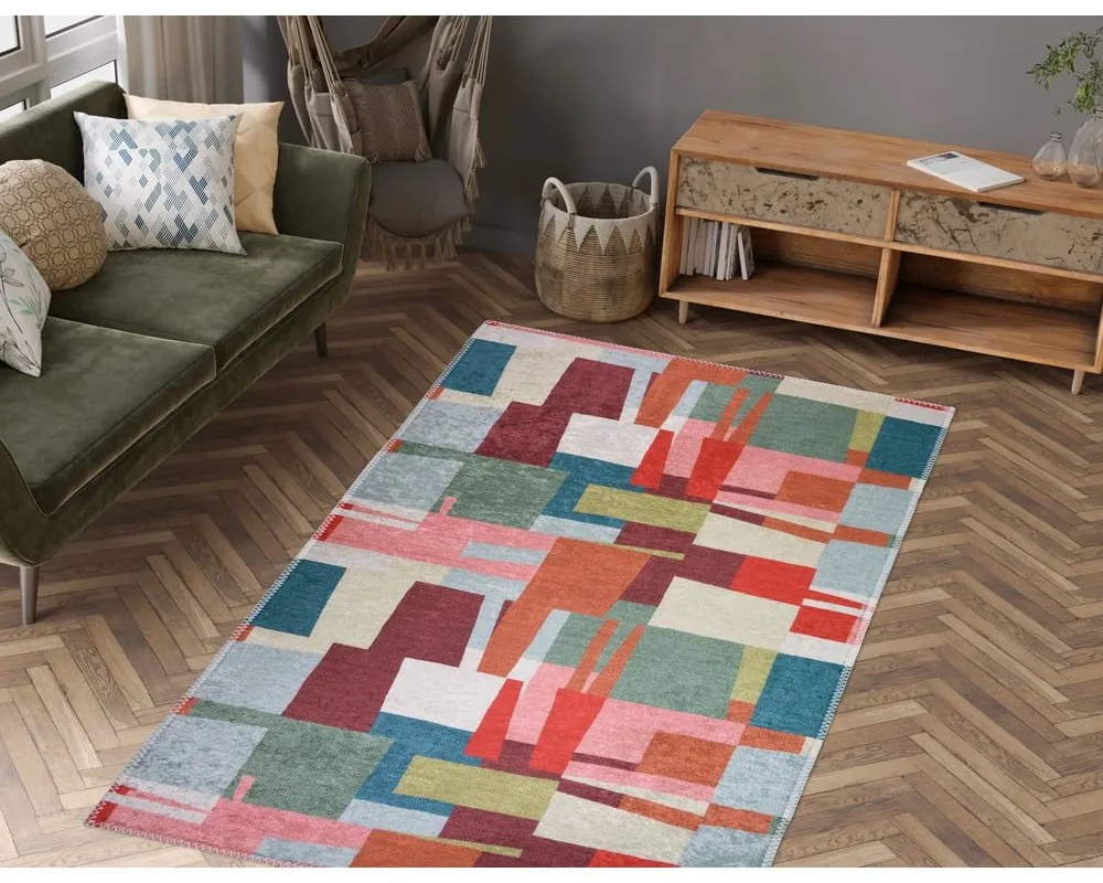 Dywan odpowiedni do prania 80x150 cm Blocks of Fun – Vitaus