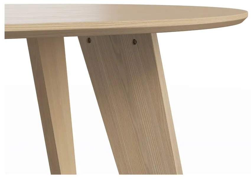 Stół z blatem w dekorze dębu 100x180 cm Lago – TemaHome