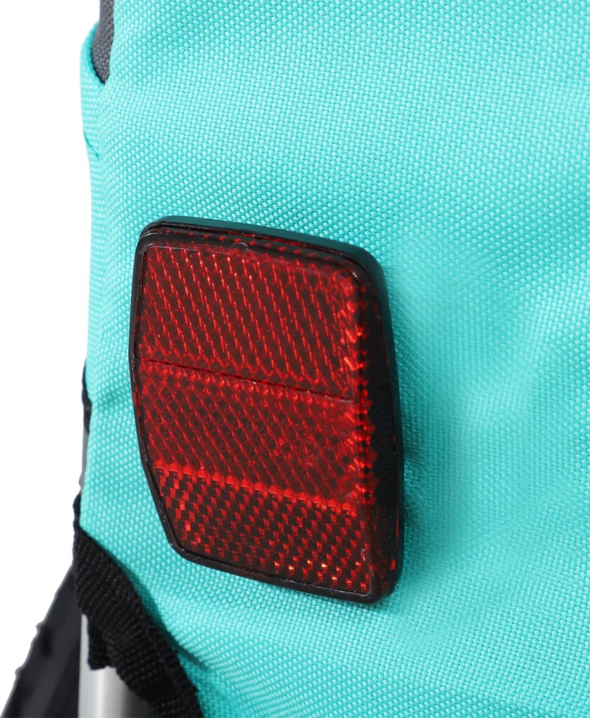 Przyczepa rowerowa PawHut, przyczepa dla psa, pokrowiec przeciwdeszczowy, tkanina Oxford, zielony