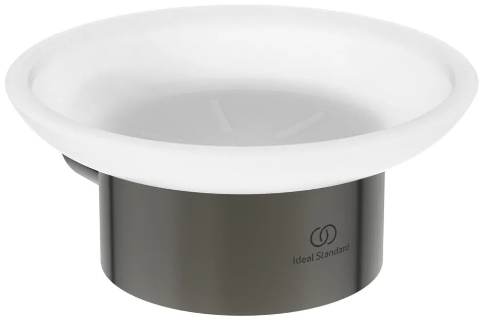 Antracytowa ścienna metalowa mydelniczka Conca – Ideal Standard
