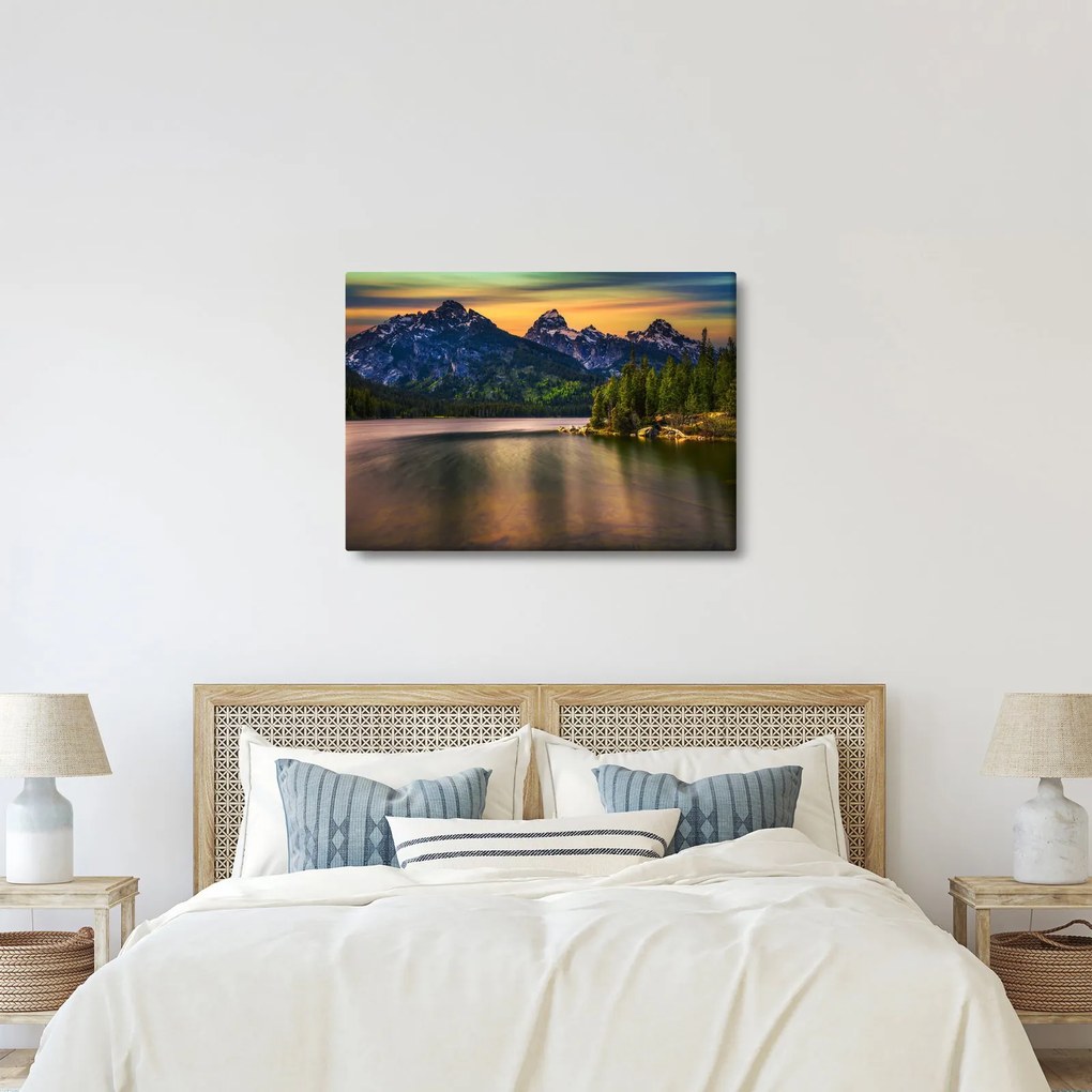 Obraz - Park Narodowy Grand Teton (70x50 cm)