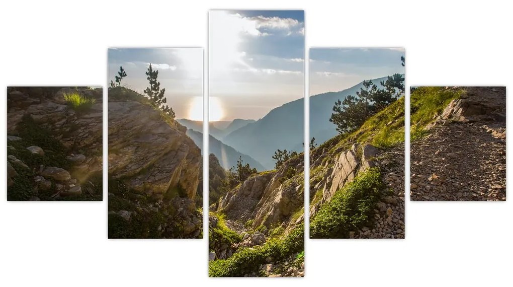 Obraz - Góra Olimp (125x70 cm)