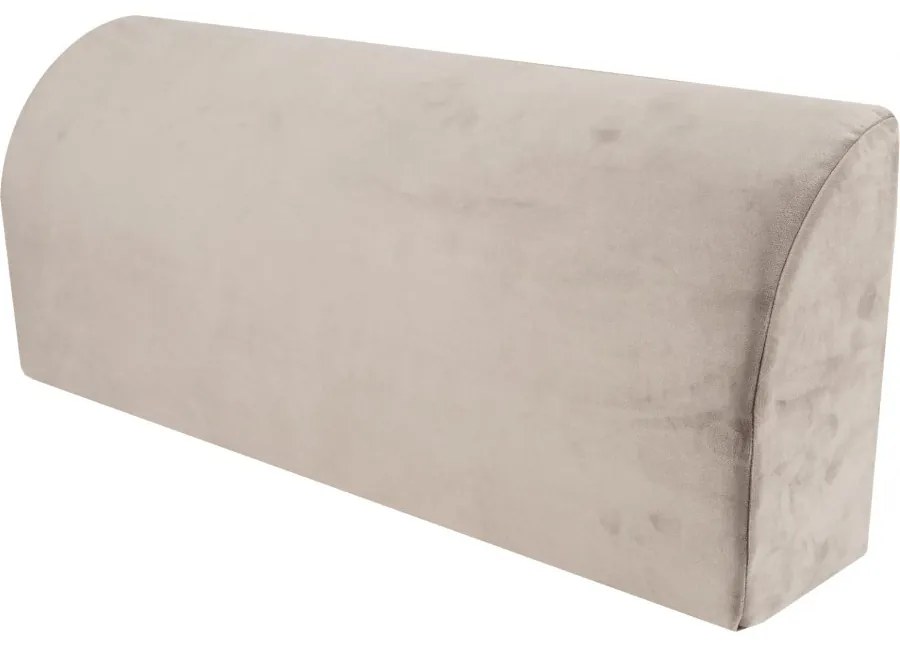 Velvet sofa dziecięca, szara - meowbaby®