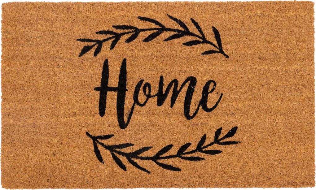 Wycieraczka Kokosowa 40x60 cm Home z palmami antypoślizgowa pod Drzwi