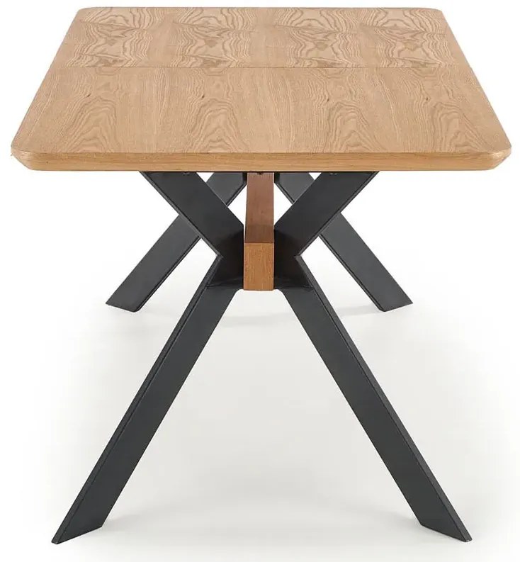 Prostokątny stół rozkładany w stylu loftowym - Niclos