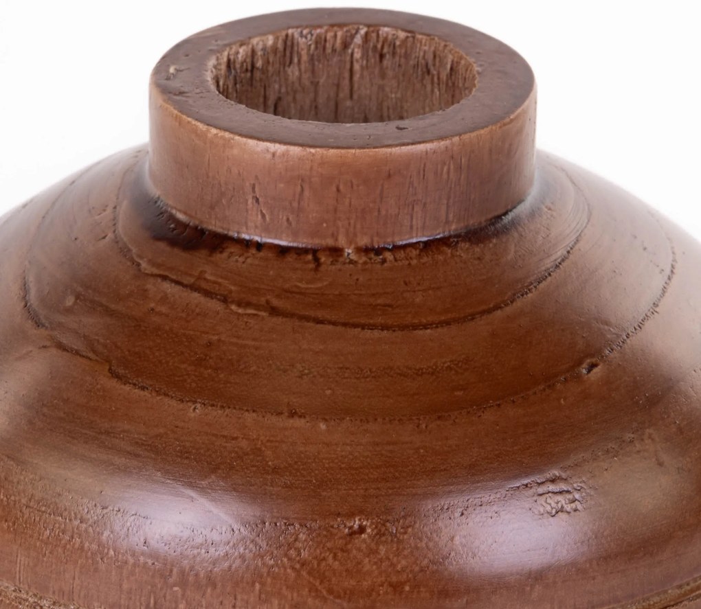 Wazon drewniany, Ø 15 cm