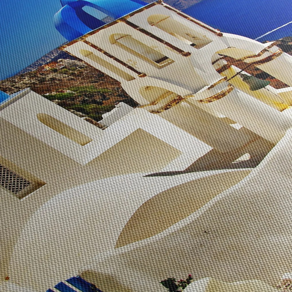 Obraz - Santorini, Grecja (125x70 cm)