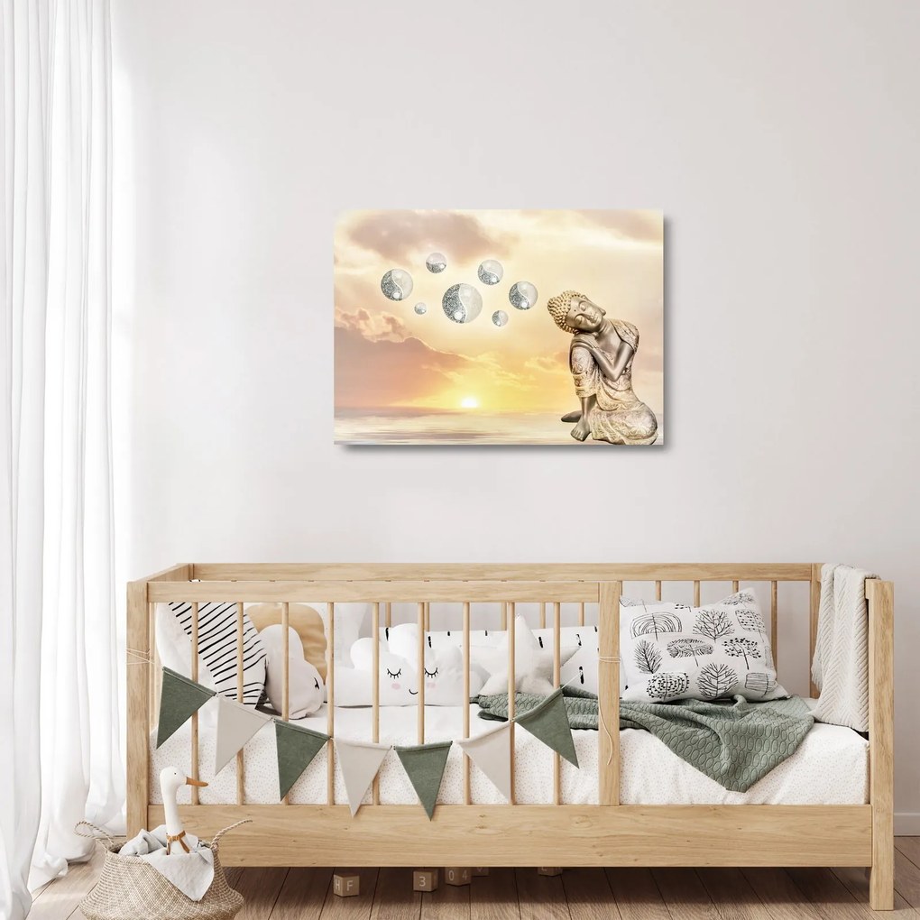 Obraz na szkle - Czas medytacji (70x50 cm)