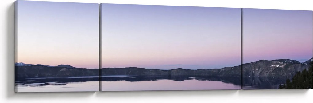 Obraz jeziora (170x50 cm)
