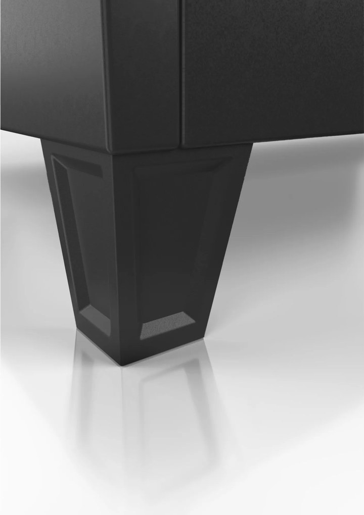 Nóżki do szafy, zestaw 4 szt. antracytowe