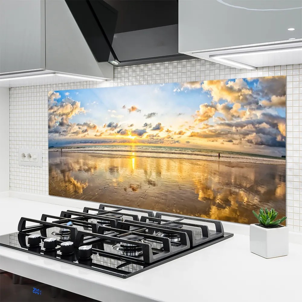 Panel Kuchenny Spokojna Tafla Błękitu