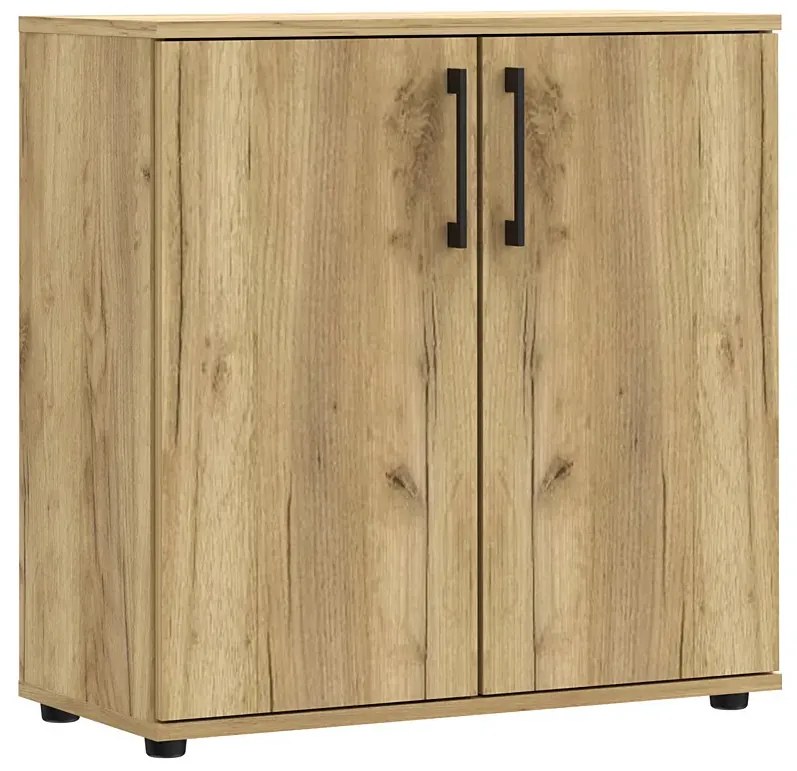 Klasyczna komoda biurowa dąb craft S0-S25