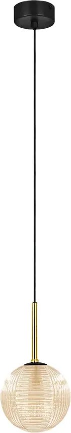 Beżowa lampa wisząca do salonu F4-L93