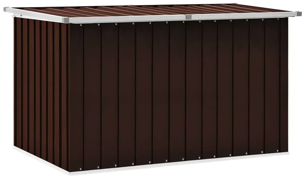 Brązowa otwierana skrzynia ogrodowa A3-P68
