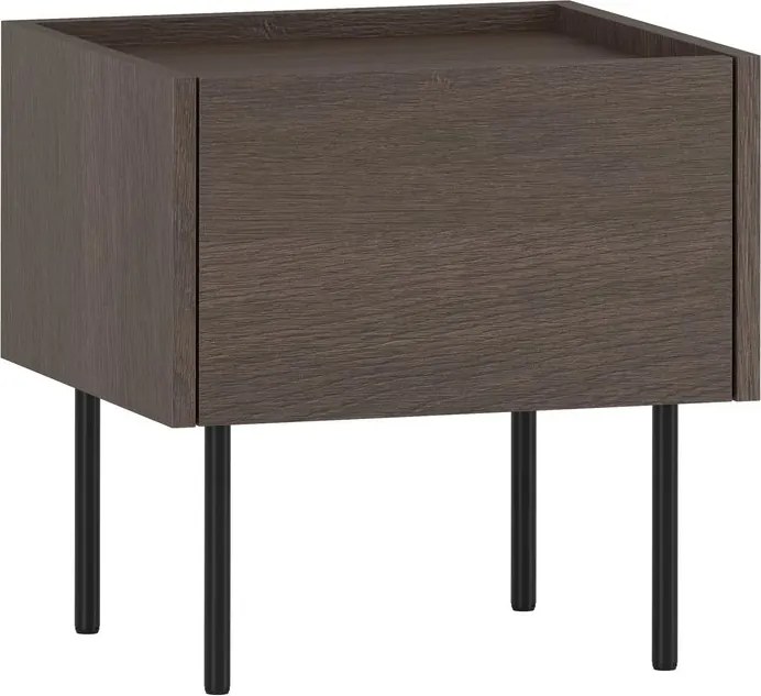 Szafka nocna Dunari z szufladą 45 cm - dąb dunin