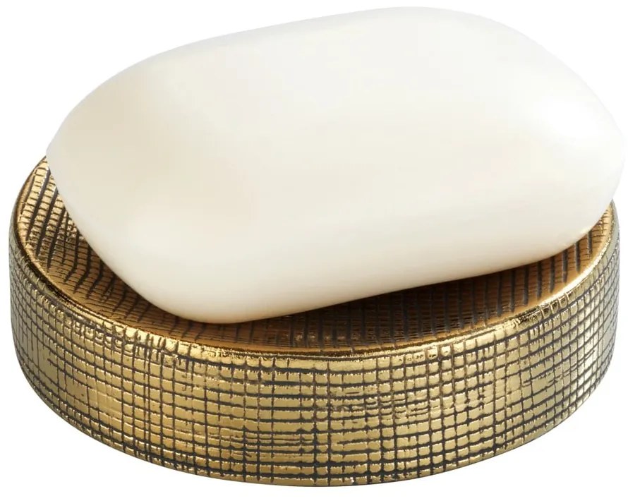Ceramiczna mydelniczka w kolorze złota Badi – Wenko