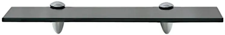 Elegancka czarna szklana półka 40x20 - Imker