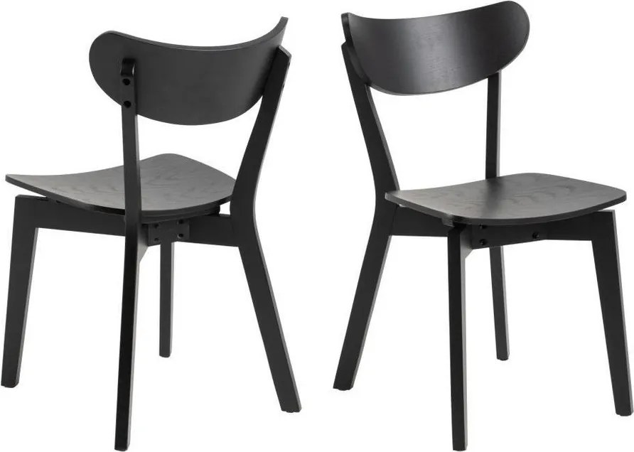 Czarne krzesło Roxby – Actona