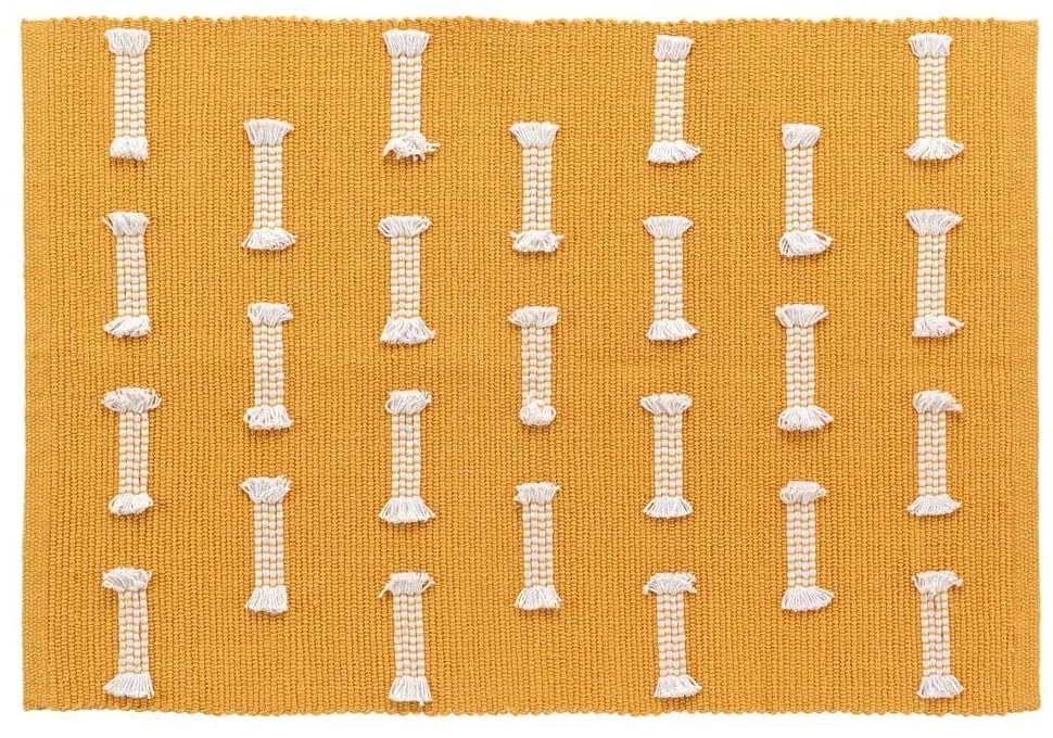Dywan odpowiedni do prania w kolorze ochry 50x80 cm Juline – douceur d'intérieur