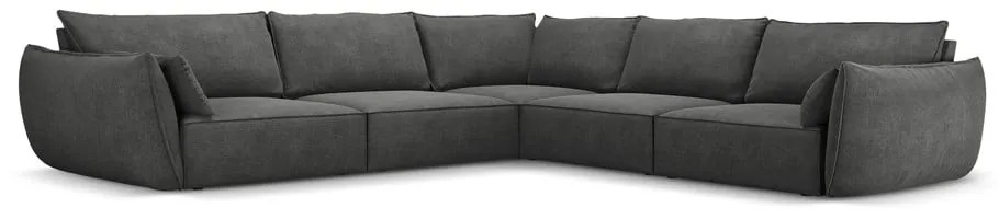 Szary narożnik (róg zmienny) Vanda – Mazzini Sofas