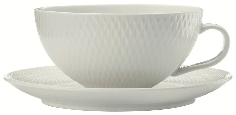 Biała porcelanowa filiżanka 250 ml Diamonds – Maxwell &amp; Williams