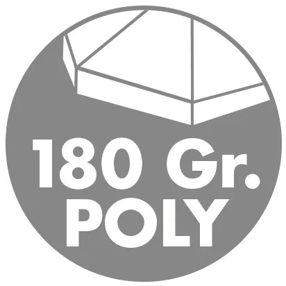 SUNLINE WATERPROOF 260 x 150 cm - parasol uchylny : Substancja Desen - 827