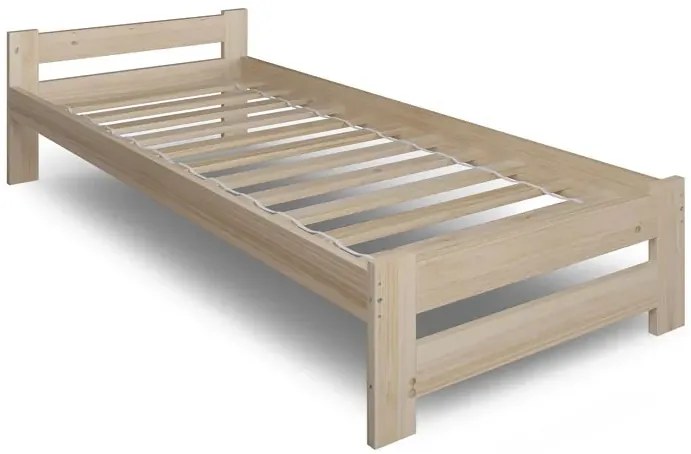 Jednoosobowe łóżko z materacem 80x200 - Logis