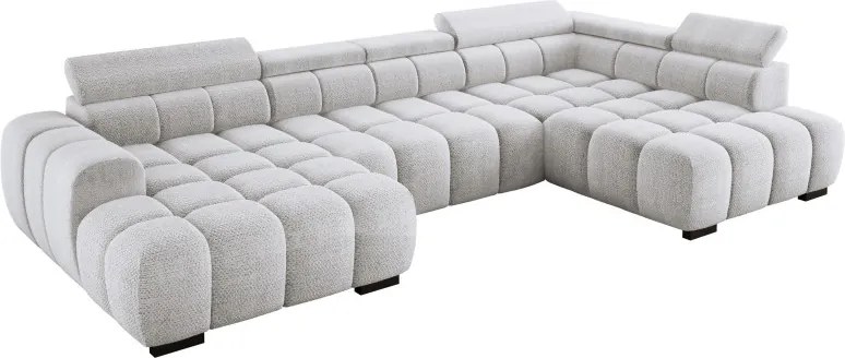 Narożnik BULL XL Prawostronny z elektryczną funkcją regulacji tkanina Eden 18 WERSAL