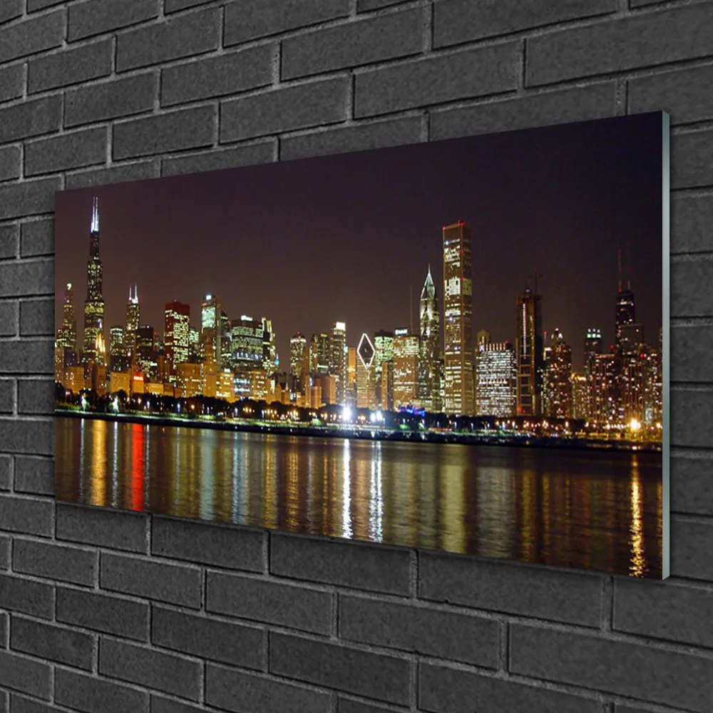 Obraz Akrylowy Miasto Domy