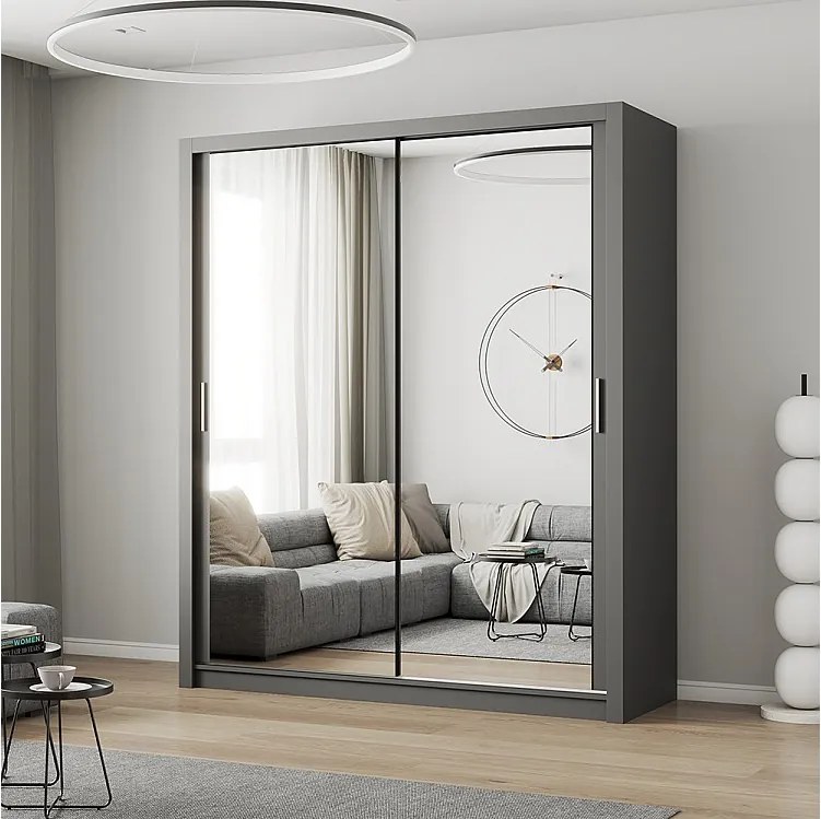 Szafa z drzwiami przesuwnymi MILAN 180 cm